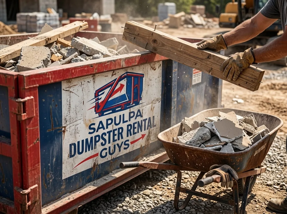 10 Yard Dumpster in Sapulpa OK
