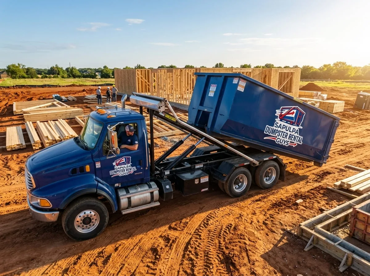 Dumpster rental in Oakhurst OK Roll-off dumpster rental serving Oakhurst, OK